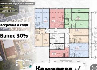 Продажа 2-ком. квартиры, 86 м2, Махачкала, улица Каммаева, 20А, Кировский район