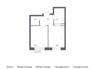 Продам однокомнатную квартиру, 31 м2, Москва, проспект Куприна, 30к1