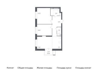 Продаю двухкомнатную квартиру, 58.9 м2, Московская область, улица Академика Северина, 13