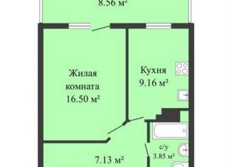 Продаю однокомнатную квартиру, 39 м2, Ростовская область, улица Ларина, 45к9