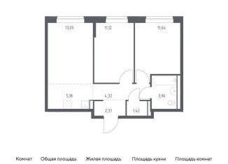 Продаю 2-комнатную квартиру, 53 м2, Москва