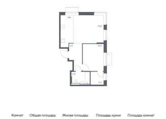 Продажа 1-комнатной квартиры, 50.2 м2, Москва, метро Борисово