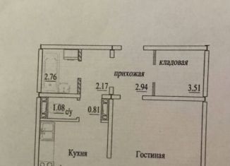 Продажа 1-комнатной квартиры, 48 м2, Новосибирская область, Плющихинская улица, 6