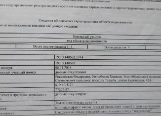 Продам участок, 8.7 сот., поселок Ташеба, Курганская улица