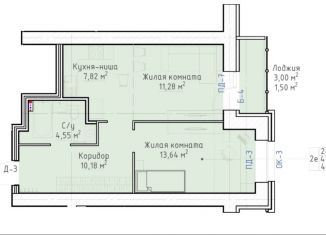 Продается 2-комнатная квартира, 49 м2, Киров, Первомайский район