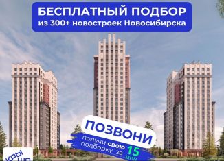 Продается 1-комнатная квартира, 40 м2, Новосибирск, Заельцовский район