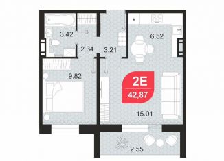 Продается квартира студия, 42.9 м2, Забайкальский край