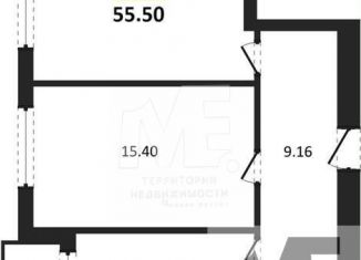 Продажа 2-комнатной квартиры, 55.5 м2, Москва, Суздальская улица, 15, метро Новокосино