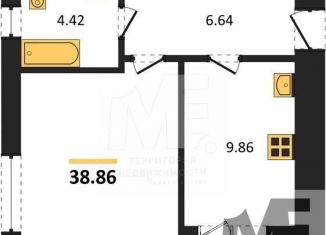 Продаю 1-ком. квартиру, 38.9 м2, Калининград, Суздальская улица, 15