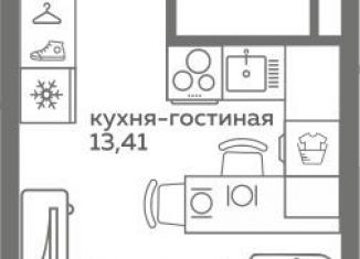 Продам квартиру студию, 20 м2, Тюменская область