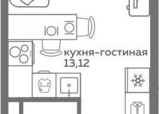 Продам квартиру студию, 20.1 м2, Тюмень, Калининский округ