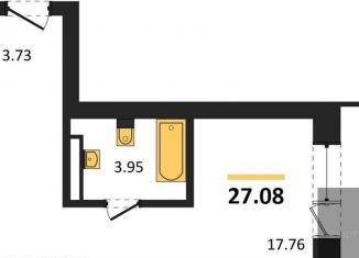 Продажа квартиры студии, 27.1 м2, Воронеж, Транспортная улица, 58