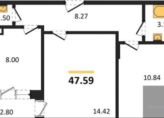 Продается 2-комнатная квартира, 47.6 м2, Воронеж, Советский район, Острогожская улица, 164