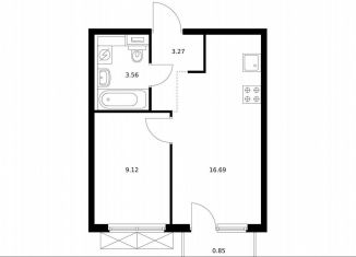 Продается 1-ком. квартира, 33.5 м2, городской посёлок Янино-1, жилой комплекс Янинский Лес, 6