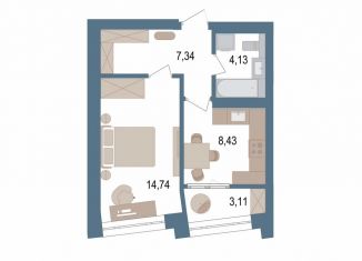 Продаю однокомнатную квартиру, 36.1 м2, Уфа, Советский район, улица Пархоменко, 156Ж