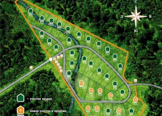 Продается участок, 20 сот., деревня Раздолье