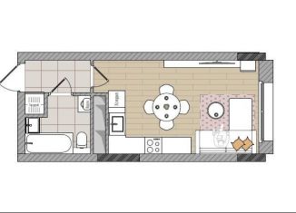 Продаю квартиру студию, 25.8 м2, Киров, Мелькомбинатовский проезд, 3