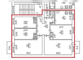 Продажа трехкомнатной квартиры, 86.9 м2, Санкт-Петербург, Омская улица, 14, Приморский район