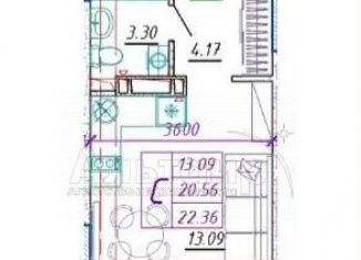 Продаю квартиру студию, 22.4 м2, Ростов-на-Дону, улица Зорге, 11, ЖК Современник