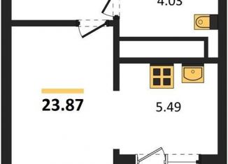 Квартира на продажу студия, 23.9 м2, Светлогорск