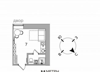 Продажа квартиры студии, 19.7 м2, Москва, Страстной бульвар, 4с3, Страстной бульвар