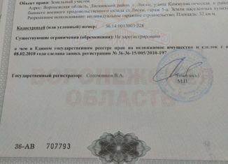 Гараж на продажу, 30 м2, Лиски, Привокзальная площадь