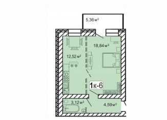 Продаю 1-ком. квартиру, 40.4 м2, Улан-Удэ