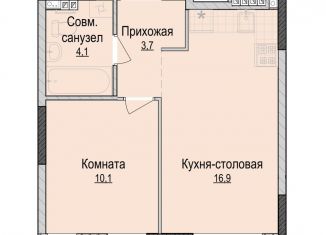 Продается 1-ком. квартира, 34.8 м2, Ижевск, жилой район Культбаза