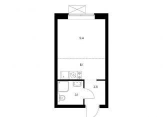 Продаю квартиру студию, 20.1 м2, Екатеринбург, метро Чкаловская