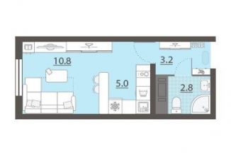 Квартира на продажу студия, 22.5 м2, Екатеринбург, метро Уральская