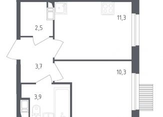 Продажа 1-комнатной квартиры, 31.7 м2, Мытищи, ЖК Мытищи Парк, жилой комплекс Мытищи Парк, к3