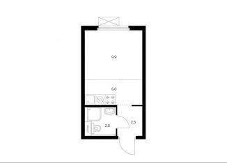 Продается квартира студия, 19.9 м2, Москва, станция Перерва, Люблинская улица, 78к2