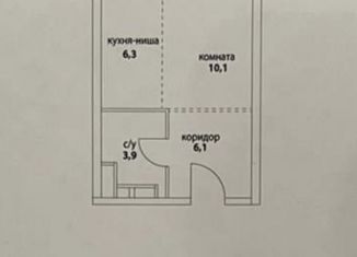 Квартира на продажу студия, 26.4 м2, Москва, ЖК Символ, улица Золоторожский Вал, 11к17