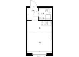 Продаю квартиру студию, 19.9 м2, поселение Московский, ЖК Саларьево Парк