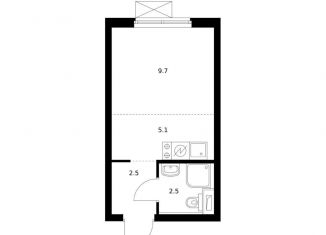 Продается квартира студия, 19.8 м2, Екатеринбург, ЖК Исеть Парк, жилой комплекс Исеть Парк, 4