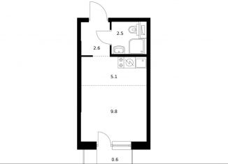 Продаю квартиру студию, 20.6 м2, поселение Московский, ЖК Саларьево Парк