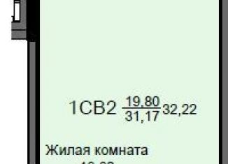 Продается квартира студия, 32.2 м2, Щёлково, жилой комплекс Соболевка, к8