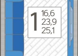 Продам 1-ком. квартиру, 25.1 м2, Сочи, микрорайон Центральный, площадь Флага