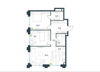 Продается 3-ком. квартира, 74.3 м2, Москва, Большая Почтовая улица, 18с1, Большая Почтовая улица