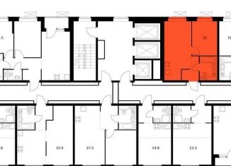 Продажа 1-комнатной квартиры, 32 м2, Екатеринбург, ЖК Космонавтов 11, жилой комплекс Космонавтов 11, 4.2