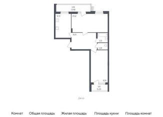 Продается 2-комнатная квартира, 75.8 м2, посёлок Жилино-1, жилой комплекс Егорово Парк, к4