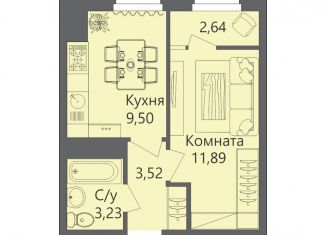 Продается 1-ком. квартира, 29.5 м2, Волгоградская область