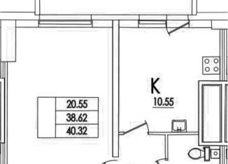 Продаю 1-комнатную квартиру, 40 м2, Санкт-Петербург, проспект Просвещения, 43, ЖК Лондон Парк