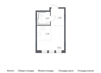 Продается квартира студия, 22.3 м2, Москва, жилой комплекс Остафьево, к19