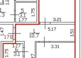 2-ком. квартира на продажу, 70.1 м2, городской посёлок Янино-1, Новая улица, 14Ак1, ЖК Брусничный