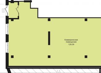 Продам помещение свободного назначения, 129.59 м2, Мурино, улица Шоссе в Лаврики, 64к3