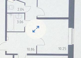 2-комнатная квартира на продажу, 56.2 м2, Колпино, ЖК Новое Колпино, улица Севастьянова, 28к2