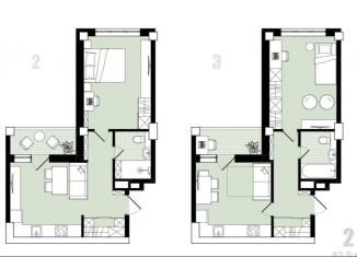 Продается 1-комнатная квартира, 43.3 м2, Самара, Ново-Вокзальная улица, 114Б, Промышленный район