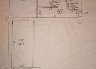 Продается трехкомнатная квартира, 59.4 м2, станица Кущёвская, улица Ленина, 3