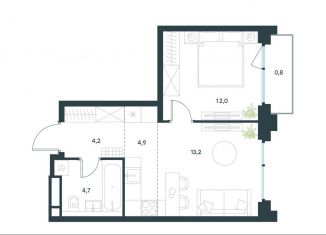 Продается 2-комнатная квартира, 39.8 м2, Москва, Большая Почтовая улица, 18с1, Большая Почтовая улица